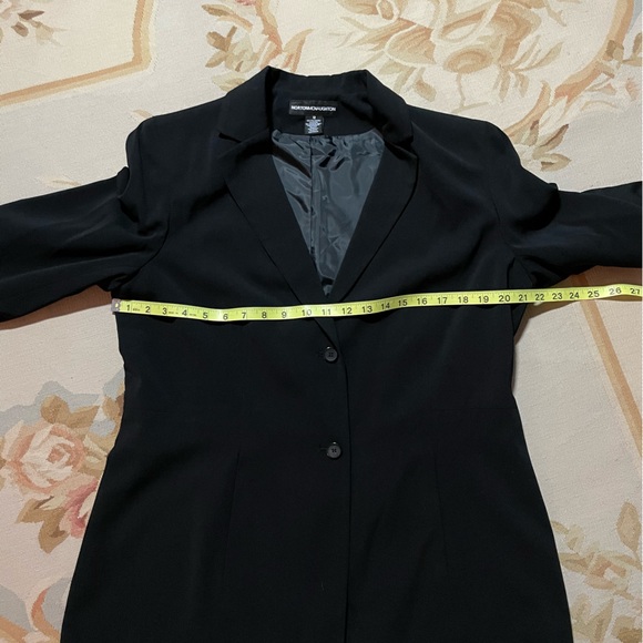 Gorgeous black blazer or coat jacket by Norton McNaughton size 12 - Picture 5 of 6